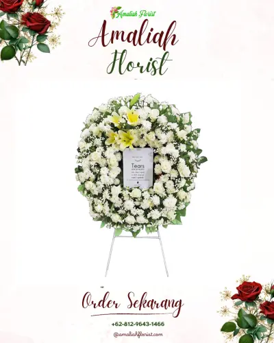 Krans Bunga Duka Cita cikadueun